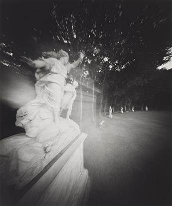 ADAM FUSS (1961- ) Two Pinhole Photographs. 1985-86.